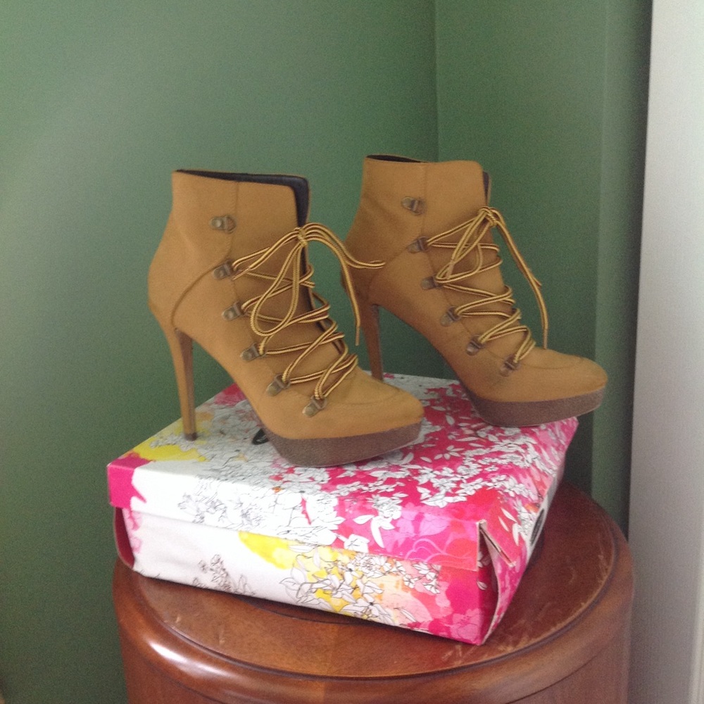 Lace-Up Booties